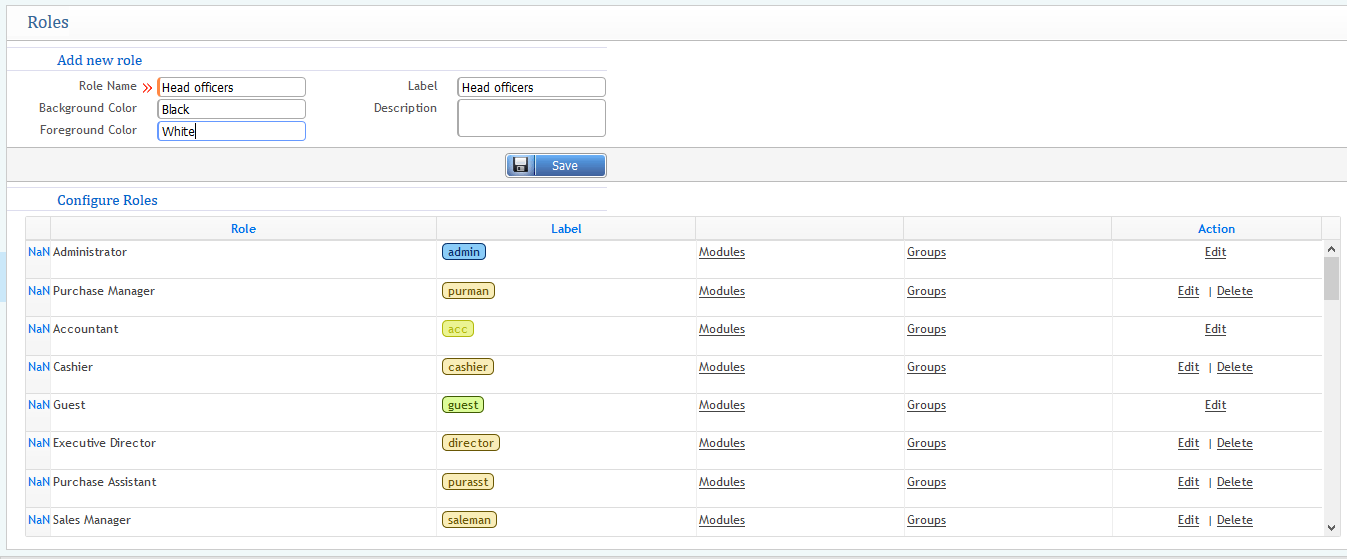 User Access Control